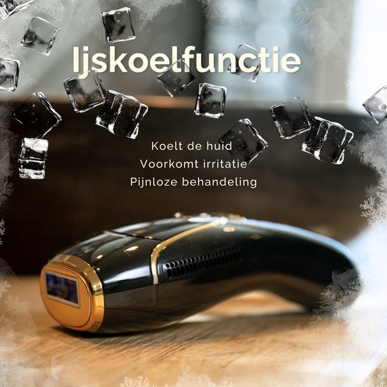 YOURS2BE IPL Laser Ontharingsapparaat - IPL Laser - Laser Ontharing - IPL Ontharingsapparaten - Ice Cooling - Beschermbril - Scheermes