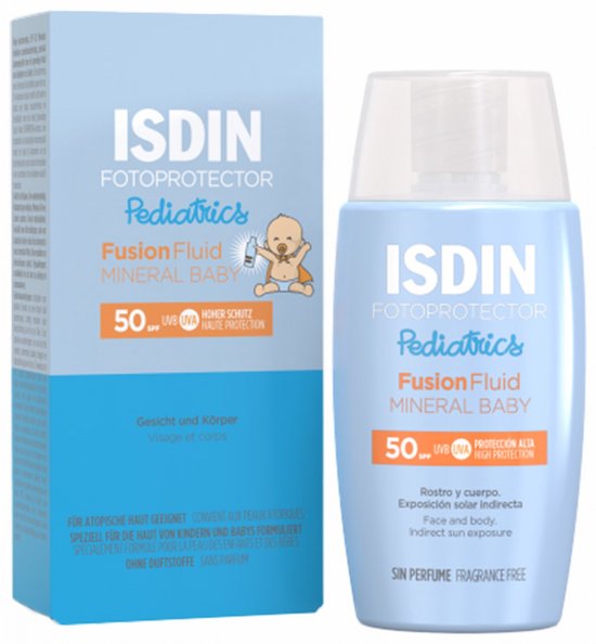 Isdin Fotoprotector Isdin Mineral Baby Ip50+ 50ml van Merkloos — afbeelding 5