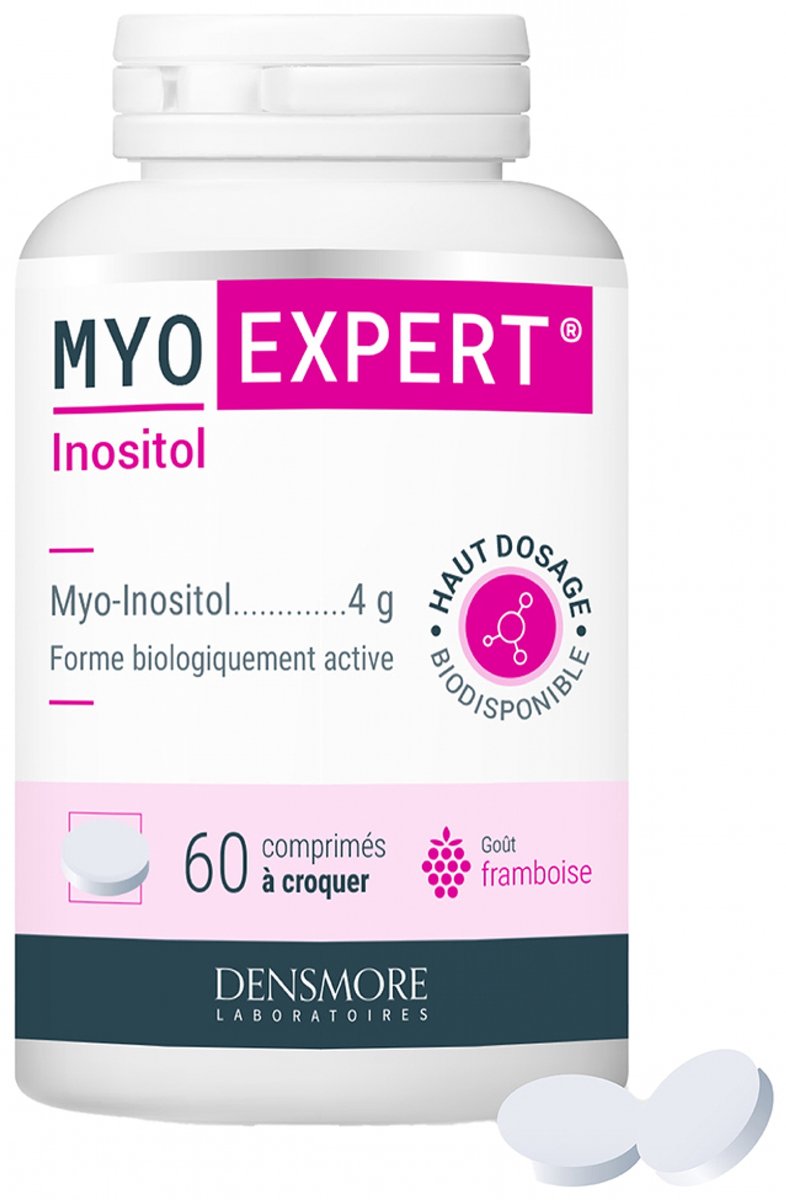 Densmore Myo Expert Inositol 60 Kauwtabletten