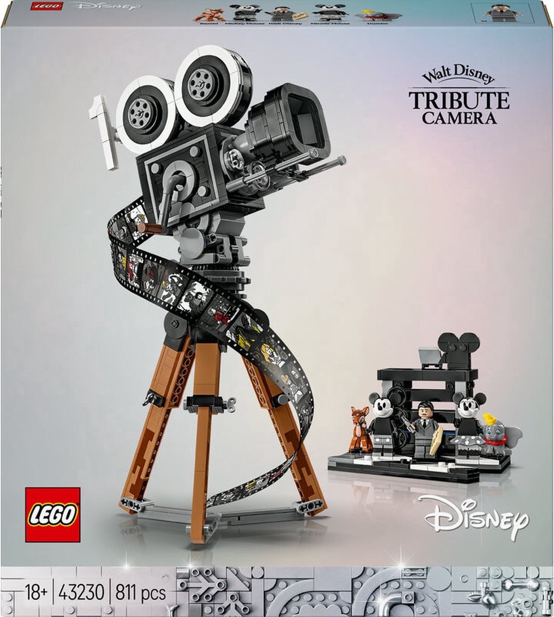 LEGO Disney Walt Disney eerbetoon – camera 100ste Verjaardag Set voor Volwassenen - 43230 — afbeelding 19