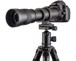 DutchOptics 420-800mm F8.3-16 super telelens zoomlens voor Canon EOS EF camera