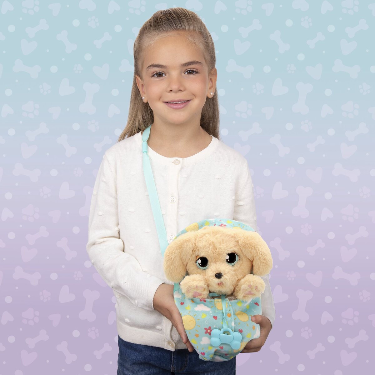 Baby Paws hondje Labrador - Interactieve pluchen knuffel — afbeelding 5