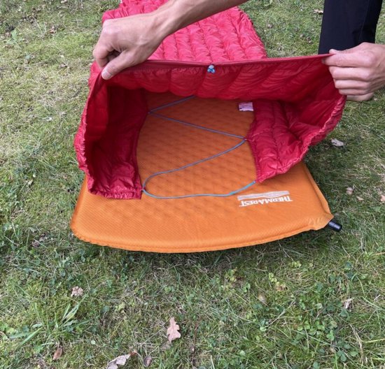 SirJoseph slaapzak dekenmodel Minimis 290 Quilt 170 - Rood van SirJoseph — afbeelding 3