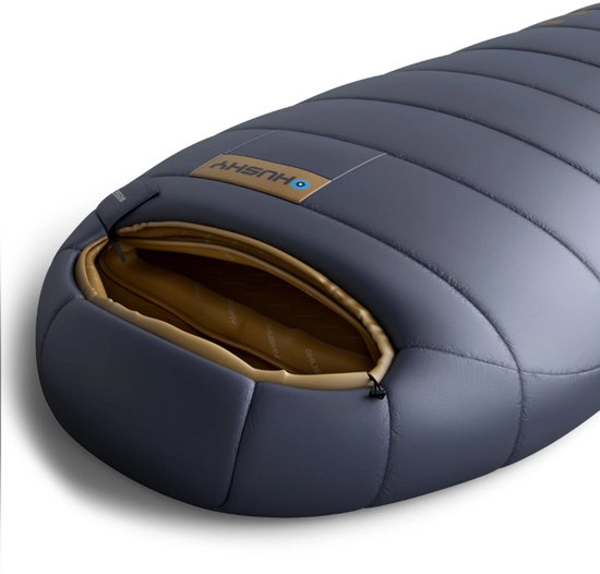Husky mummyslaapzak Musset 2024 -3°C - 220 cm - Donker Blauw van Merkloos — afbeelding 3
