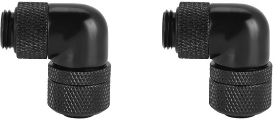 Thermaltake Pacific G1/4 PETG Tube 5/8 (16mm) OD Adapter - Chrome kopen bij