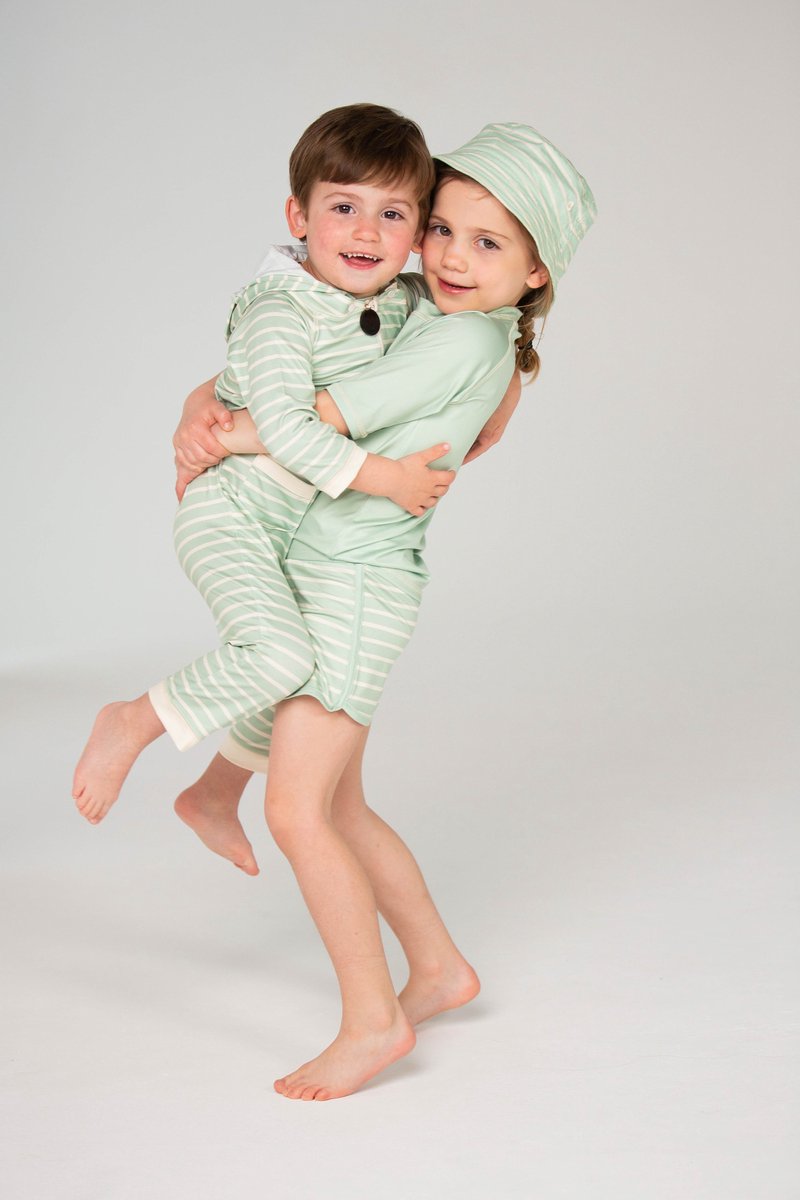 Ducksday - zwembroek - UV - andes - muntgroen - 3 - 4jaar - valt klein — afbeelding 4