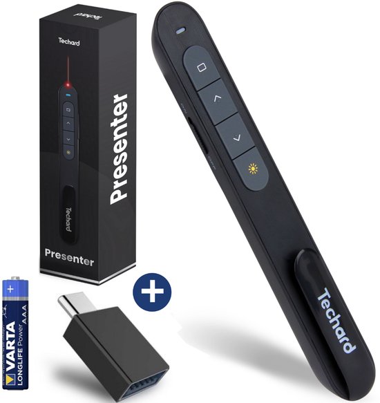Techard Presenter Met Pointer