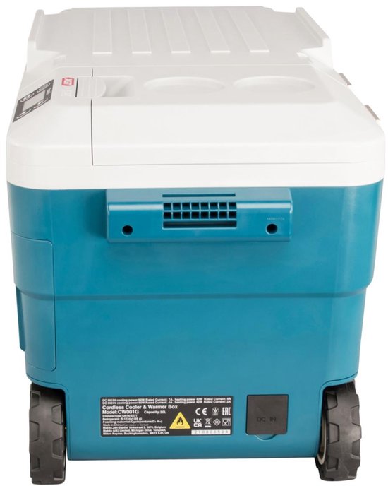 Makita CW001GZ01 Vries-/koelbox met verwarmfunctie 20L 12V - 230V Basic Body van Makita — afbeelding 3