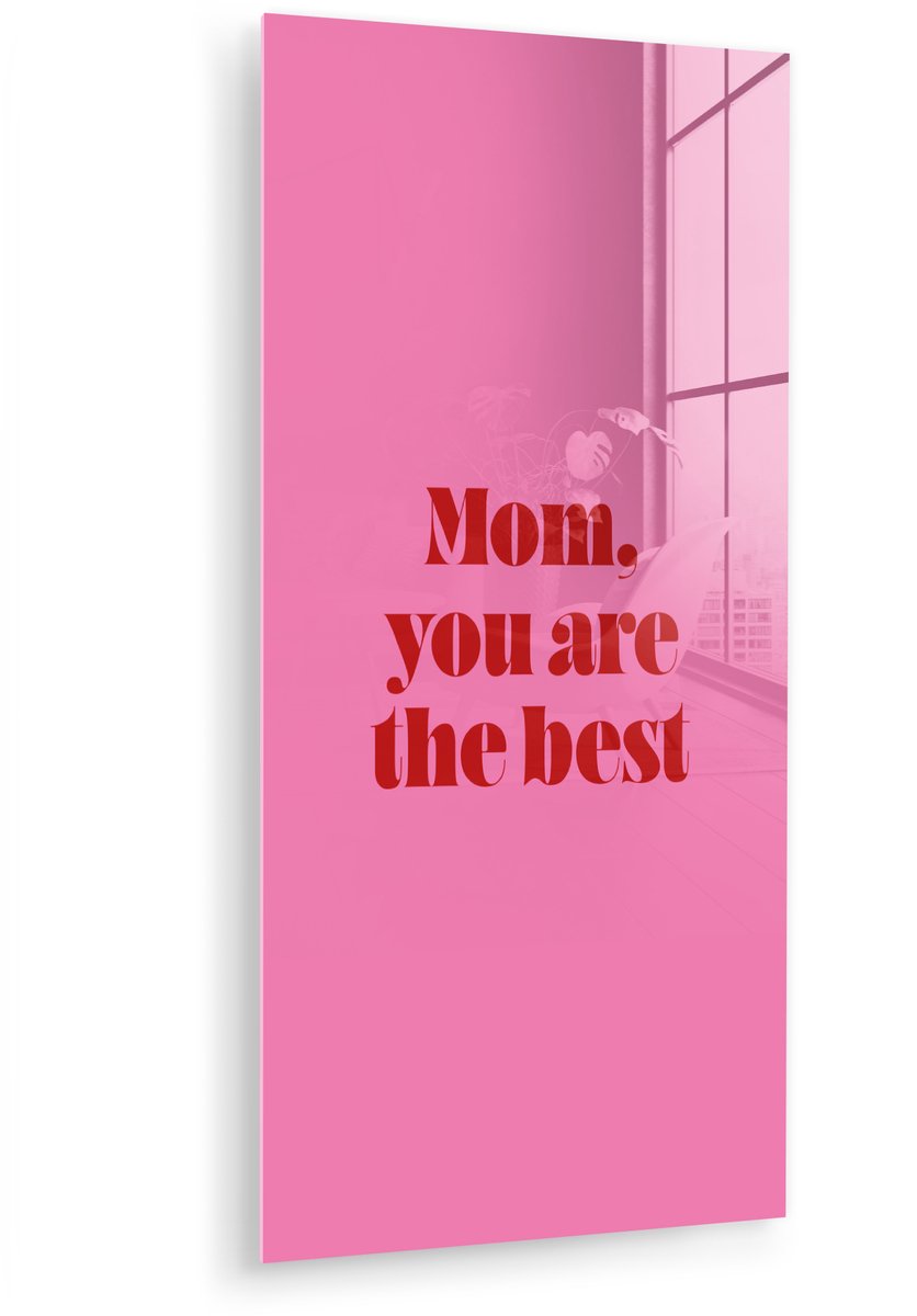 Moeder - Boodschap -Roze