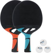 Cornilleau Tacteo Pack Duo 2 bats en 3 ballen