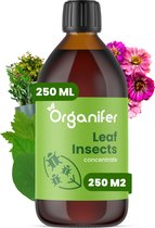 Leaf Insects Bladinsecten Concentraat (250ml, 250m2) - Bladluis – Buxusrups – Geschikt voor wolluizen, spint, anri-rupsen, bladluizen, taxuskever, witte vlieg, trips en andere bladinsecten – Organifer