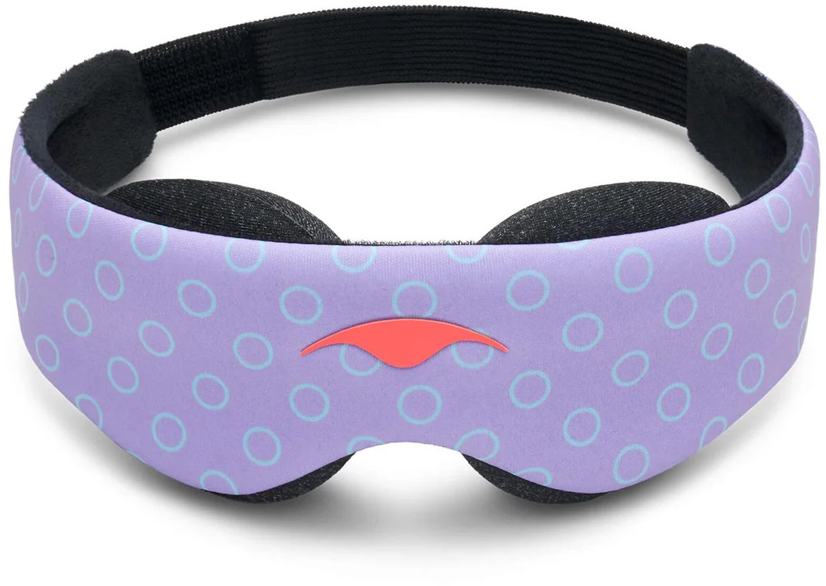 Manta KIDS Sleep Mask – Periwinkle - Slaapmasker voor kinderen – 100% verduisterend – Geen druk op ogen – Volledig verstelbaar voor een perfecte pasvorm – Hypoallergeen – Zacht & ademend – Voor kinderen vanaf 6 jaar — afbeelding 2