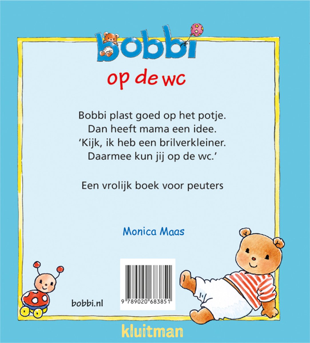 Bobbi - Bobbi op de wc - back cover