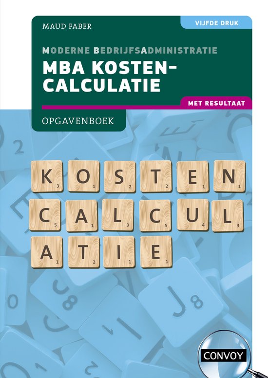 MBA Kostencalculatie met resultaat - cover