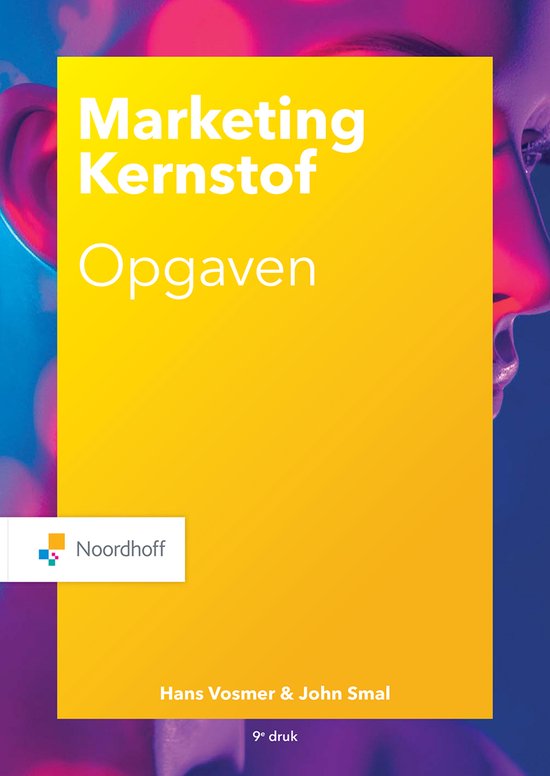Marketing Kernstof opgaven - cover