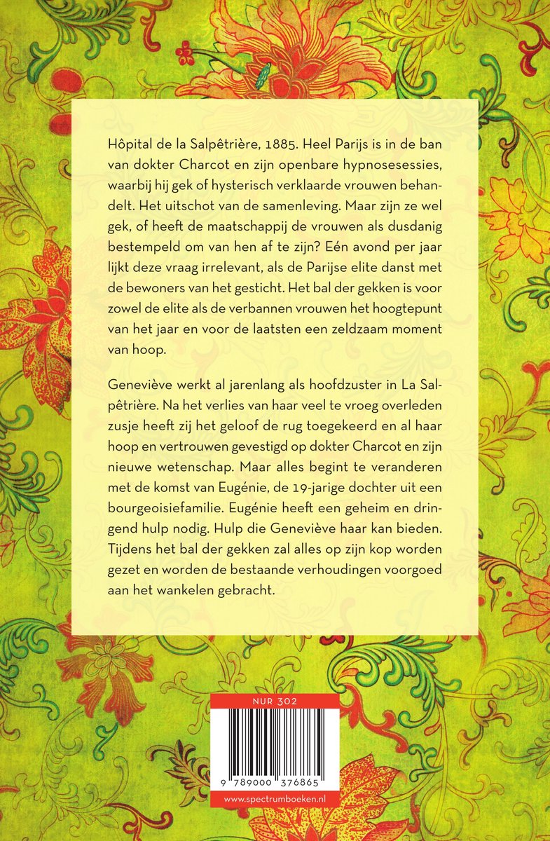 Het bal der gekken - back cover