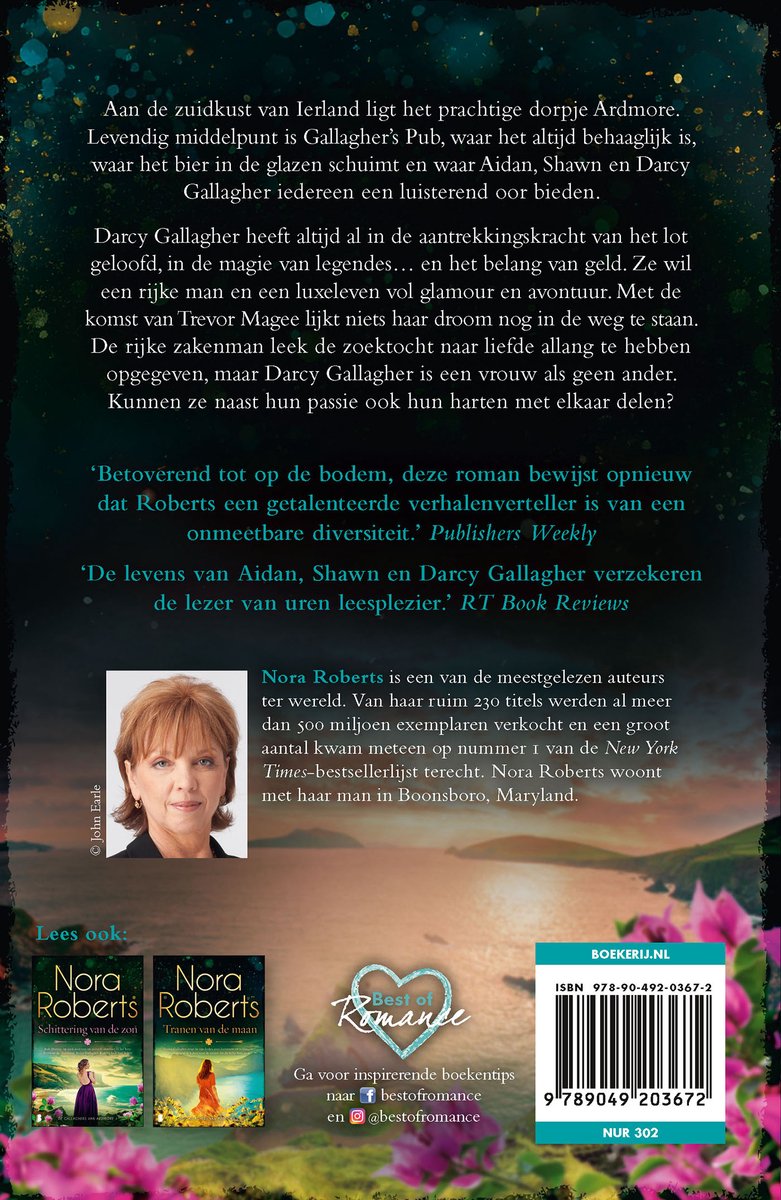 Gallaghers van Ardmore 3 - Hart van de zee - back cover