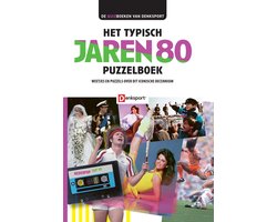 Denksport Puzzelboek - Het Typisch Jaren 80 Puzzelboek - logische puzzel
