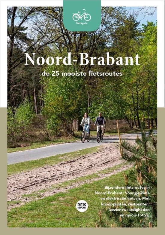 Fietsgids - Noord-Brabant - De 25 mooiste fietsroutes - cover