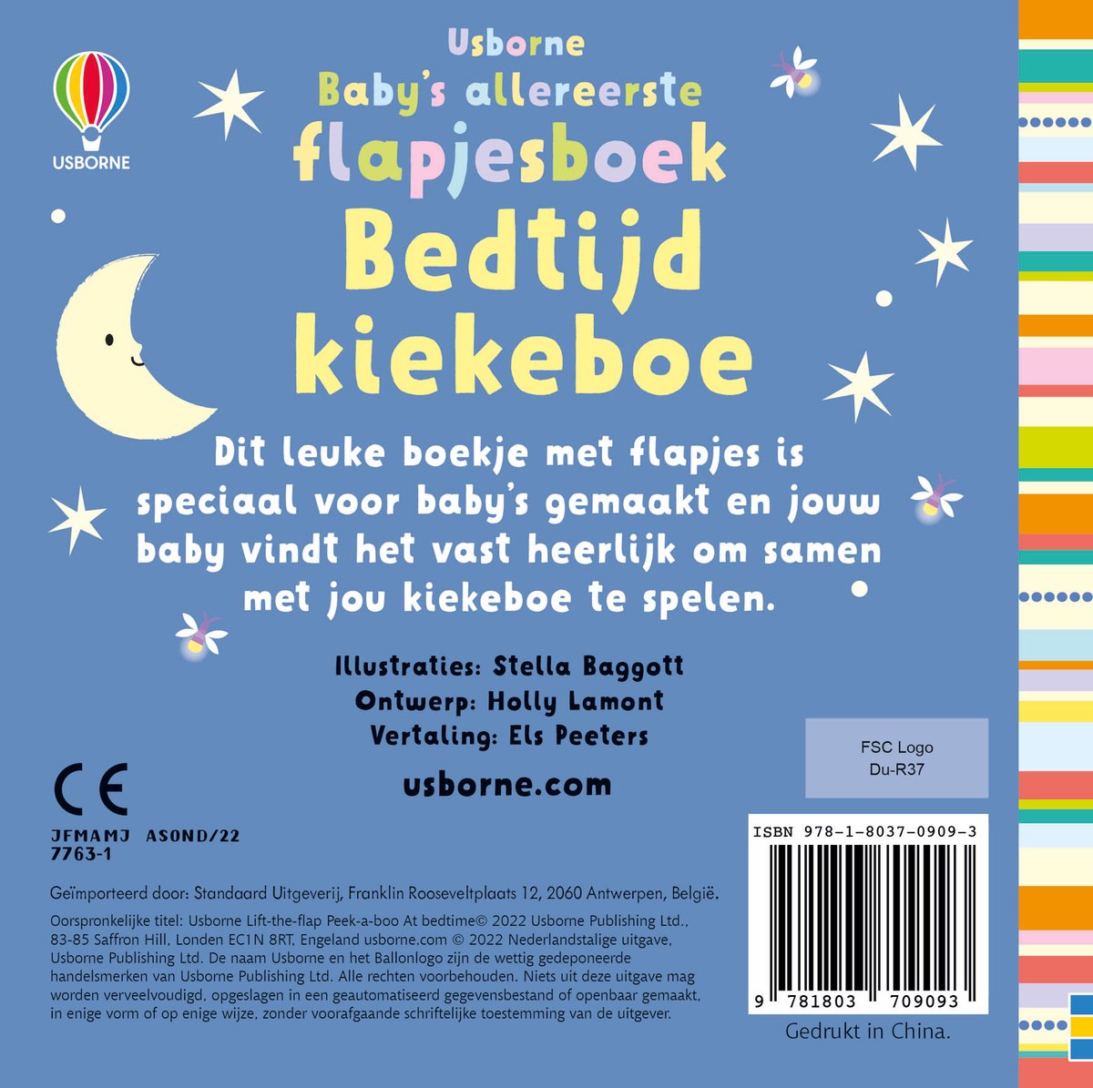 Usborne Kiekeboe 1 - Bedtijd kiekeboe – Hardcover - Afbeelding 2