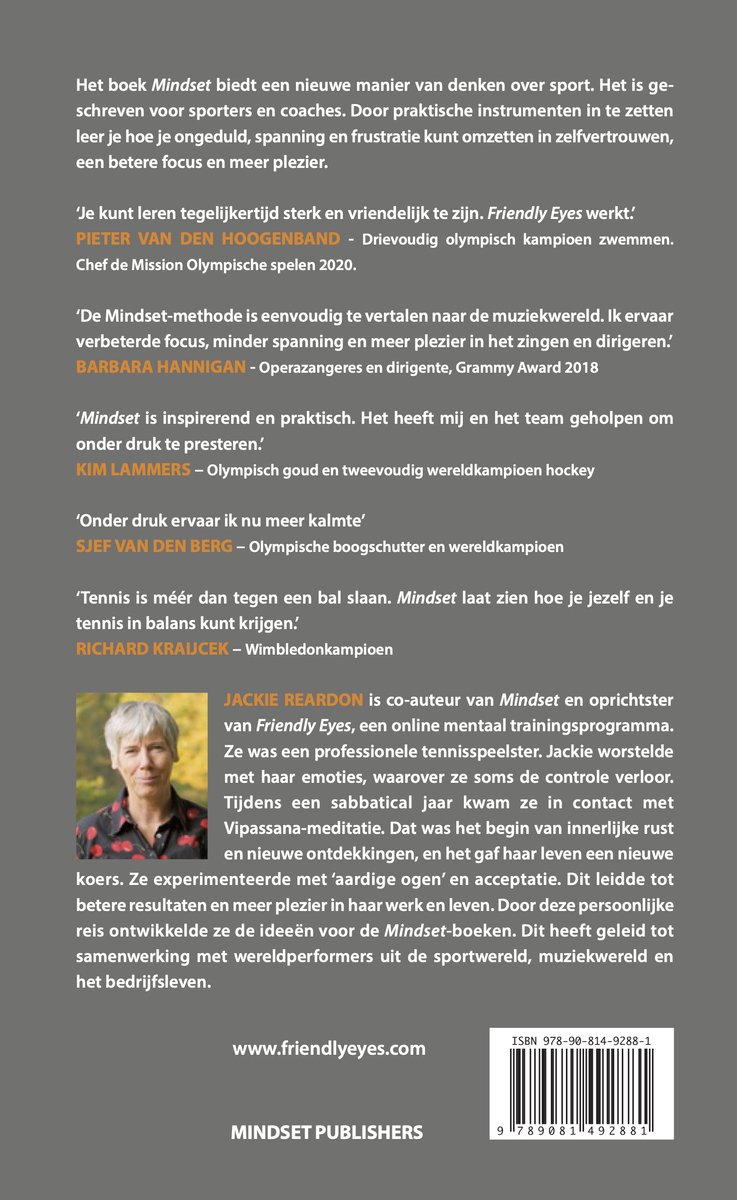 Mindset - back cover