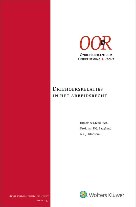 Driehoeksrelaties in het arbeidsrecht - cover