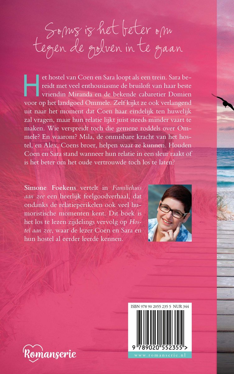 Familiehuis aan zee - back cover