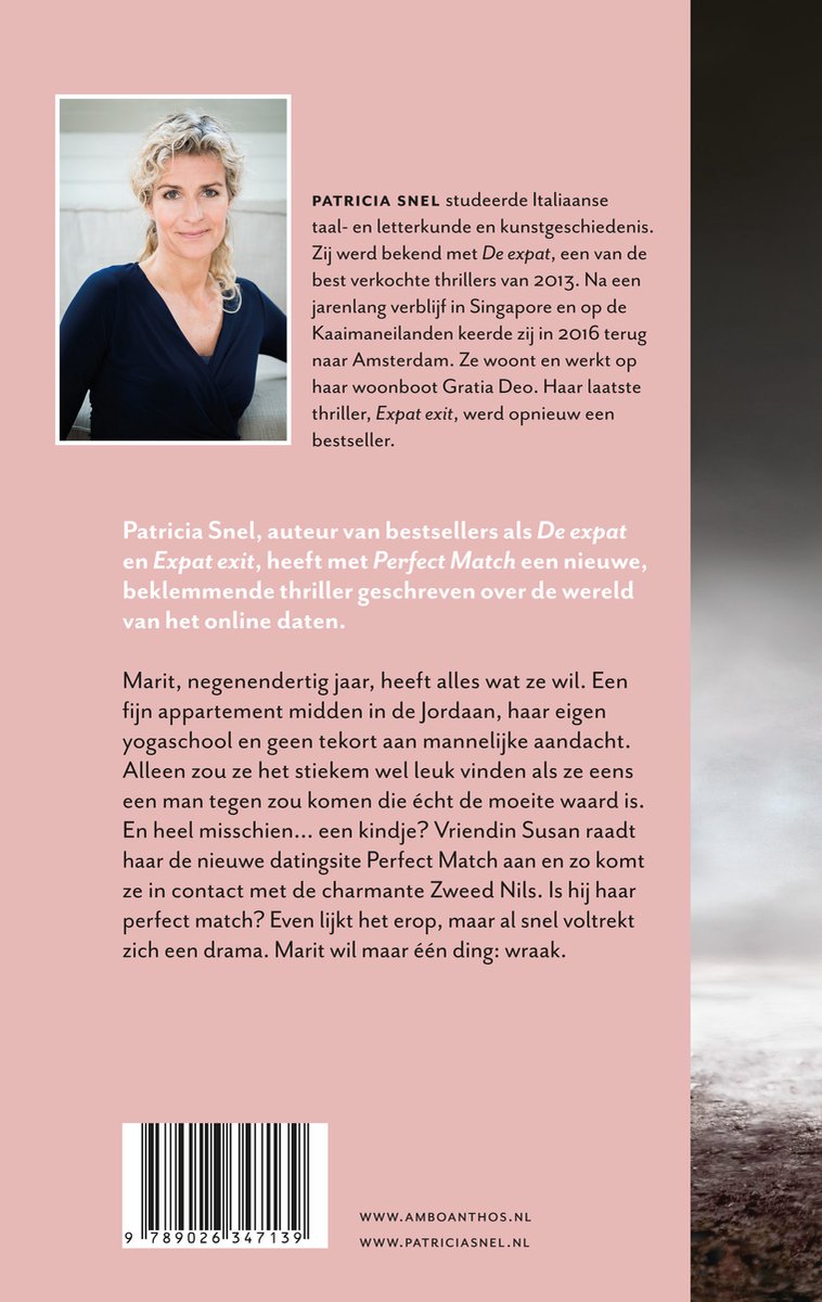Perfect Match - back cover