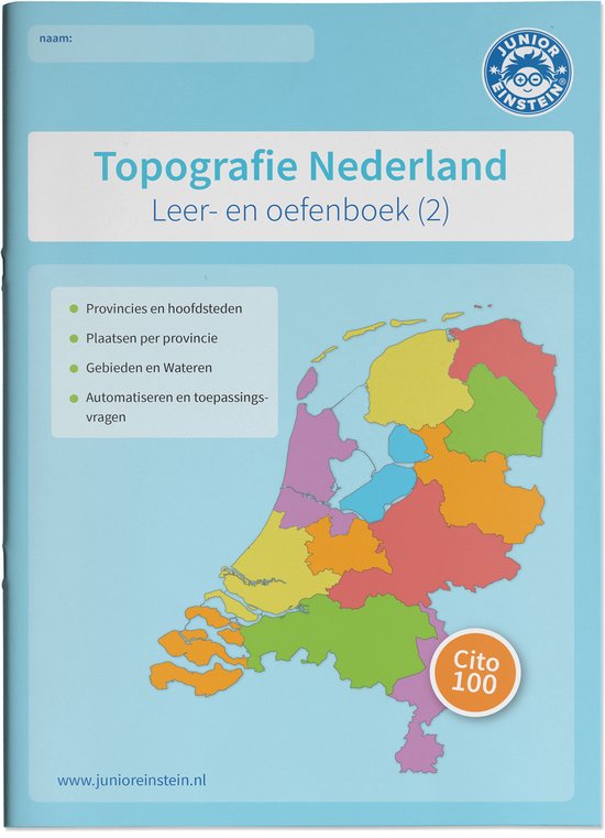 Deel 2 - Topografie Nederland - cover