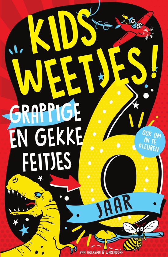 Kidsweetjes 1 - Grappige en gekke feitjes 6 jaar - cover