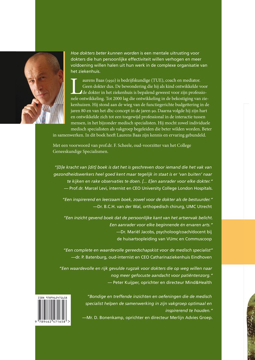 Hoe dokters beter kunnen worden - back cover