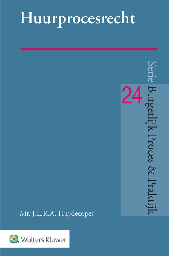 Huurprocesrecht - cover