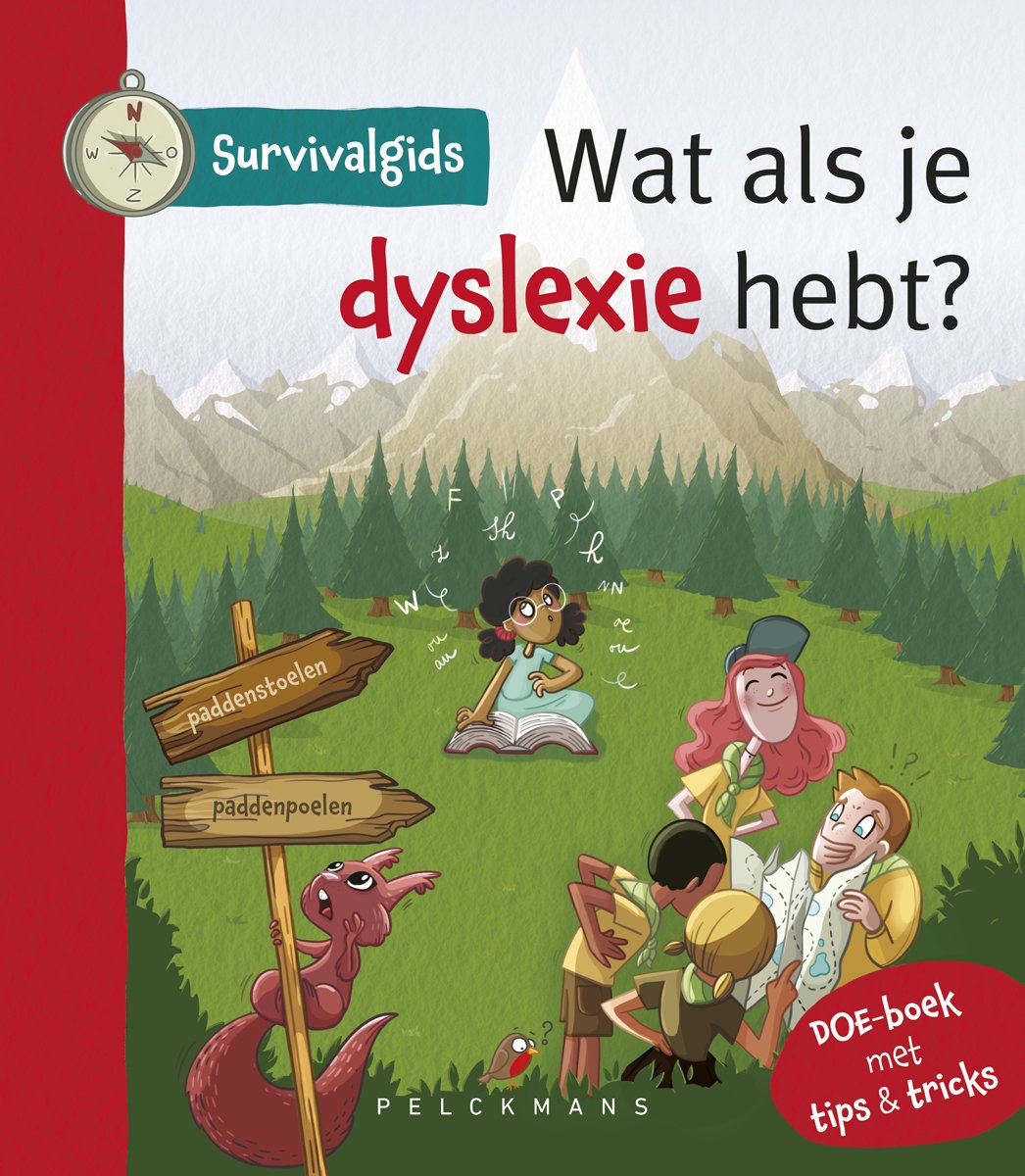 Omslag van Survivalgids - Wat als je dyslexie hebt?