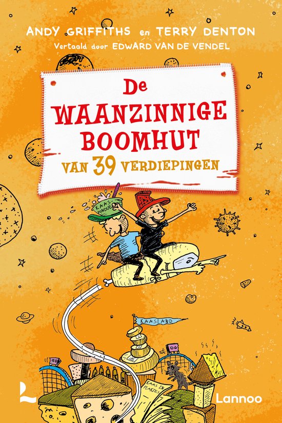 De waanzinnige boomhut - De waanzinnige boomhut van 39 verdi ... - cover