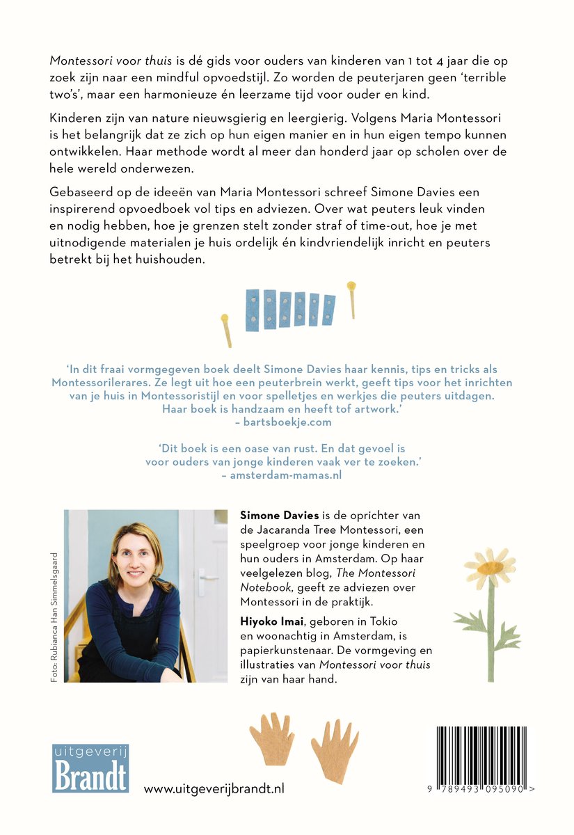 Montessori voor thuis - back cover