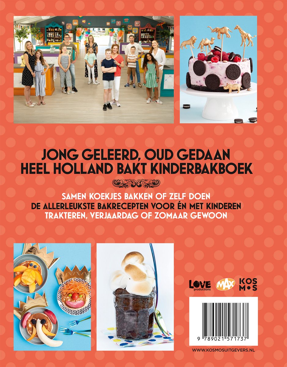 Heel Holland Bakt Kinderbakboek - back cover