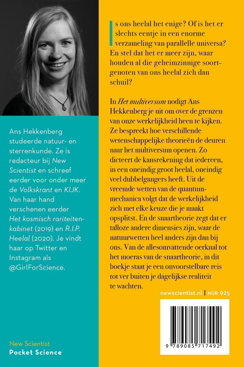 Pocket Science 15 - Het multiversum - back cover