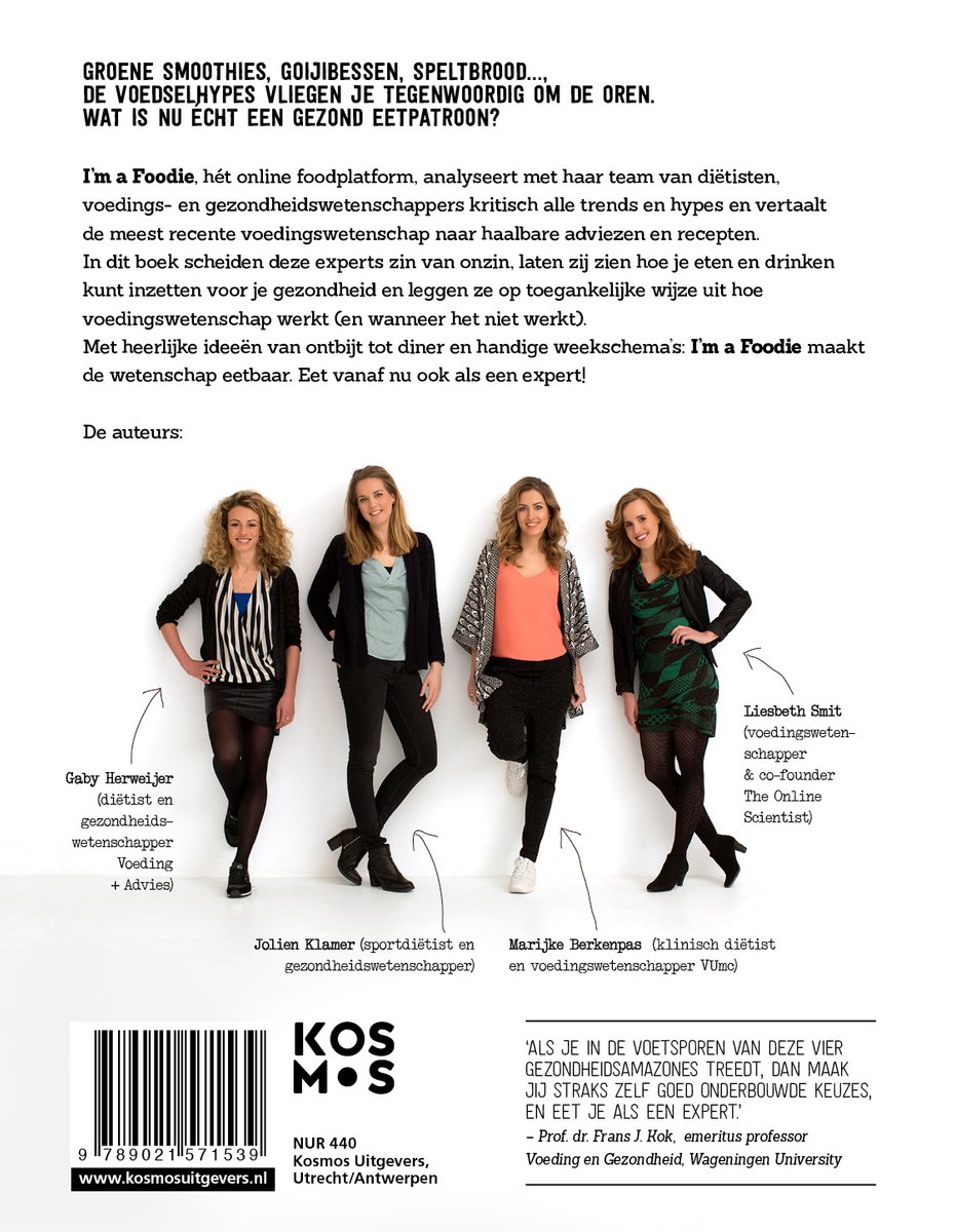 Eet als een expert - back cover
