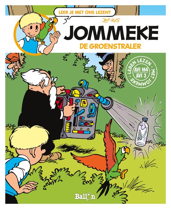 Jommeke - De groenstraler - cover