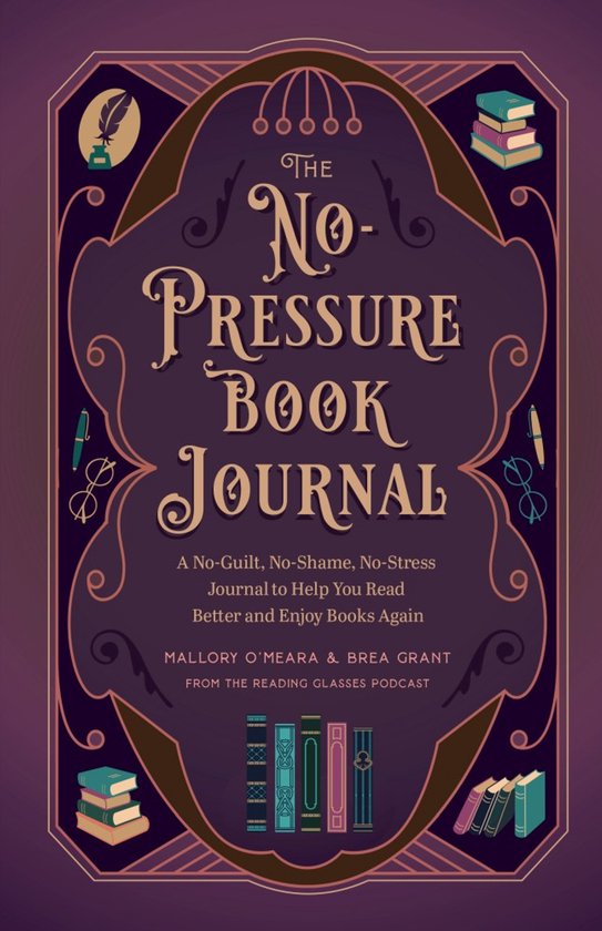 The No-Pressure Book Journal - cover