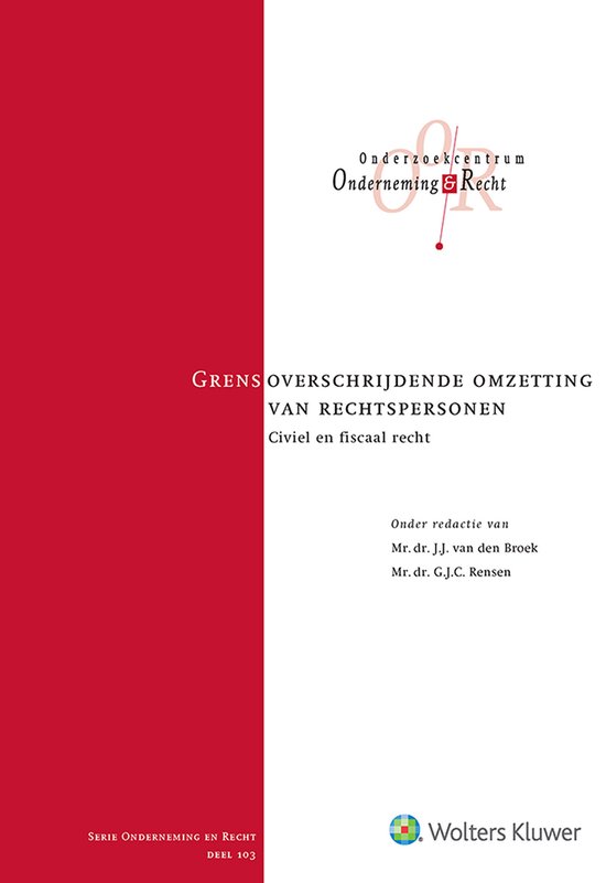 Onderneming en recht - Grensoverschrijdende omzetting van re ... - cover