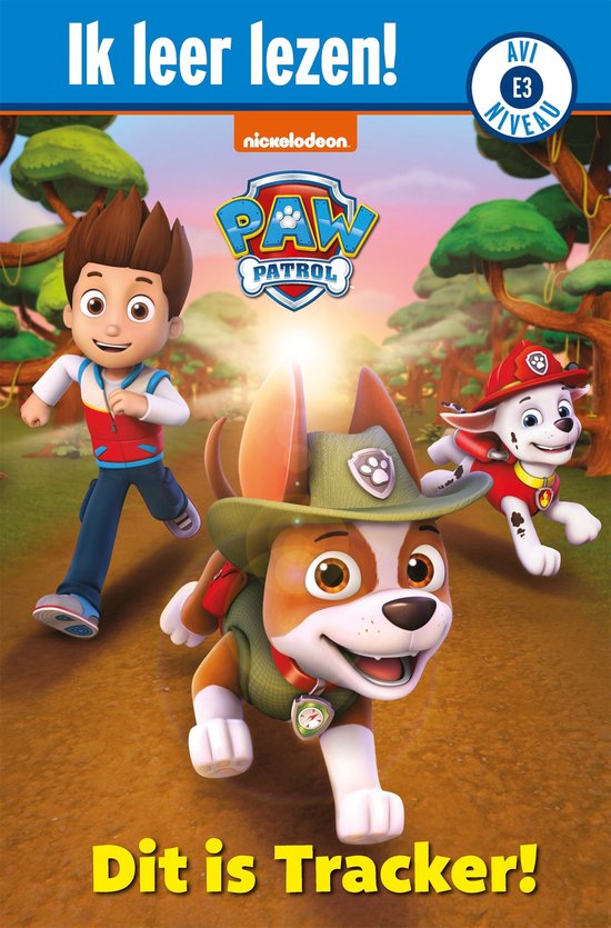 Ik leer lezen! - AVI - PAW Patrol, Dit is Tracker - cover