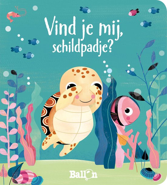 Waar ben je? 1 - Vind je mij, schildpadje? - cover