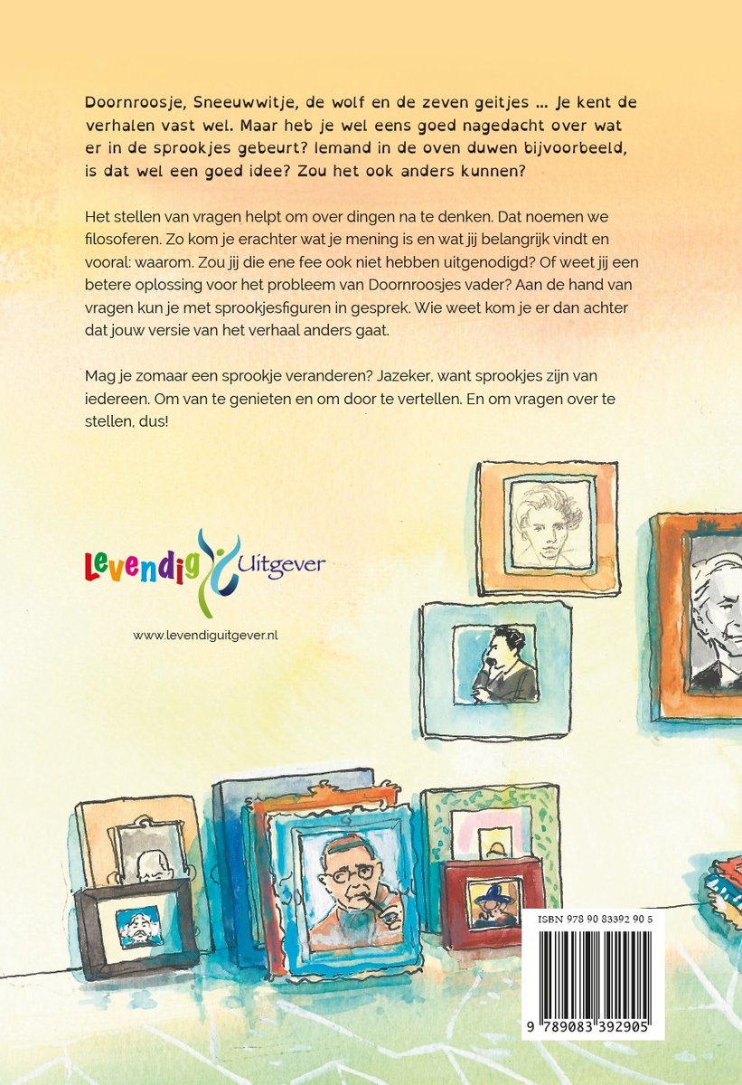 Feeën en filosofen - back cover