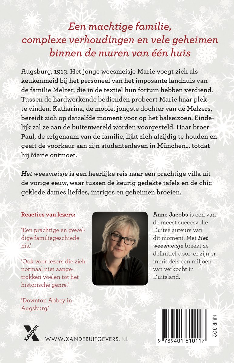Het weesmeisje 1 - Het weesmeisje - back cover