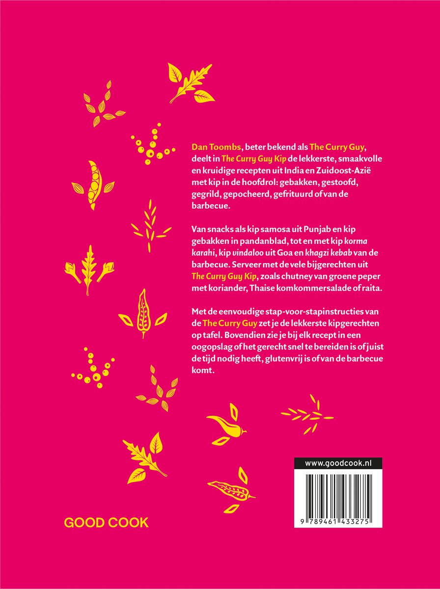 The Curry Guy Kip - back cover