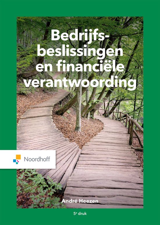 Bedrijfsbeslissingen en financiële verantwoording - cover