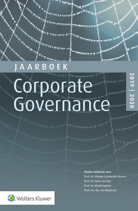 Jaarboek Corporate Governance 2019-2020 - cover