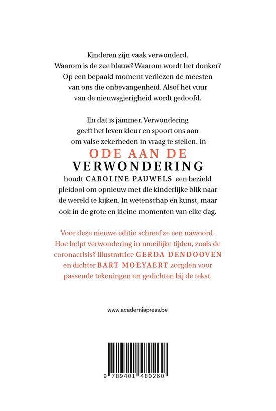 Ode aan de verwondering - nieuwe editie
