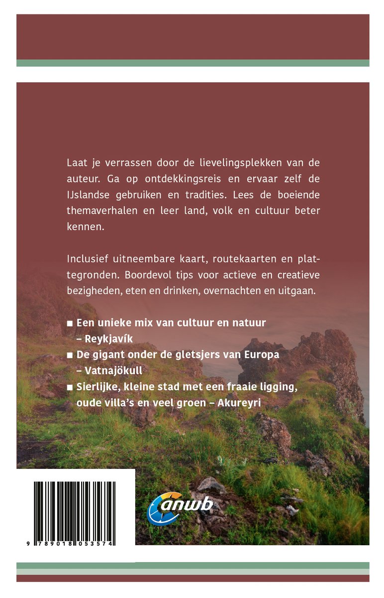 ANWB Ontdek - IJsland - back cover